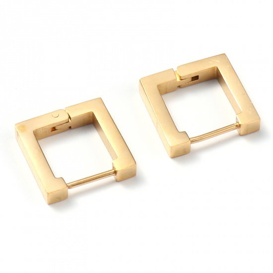 Stainless Steel Hoop Earrings