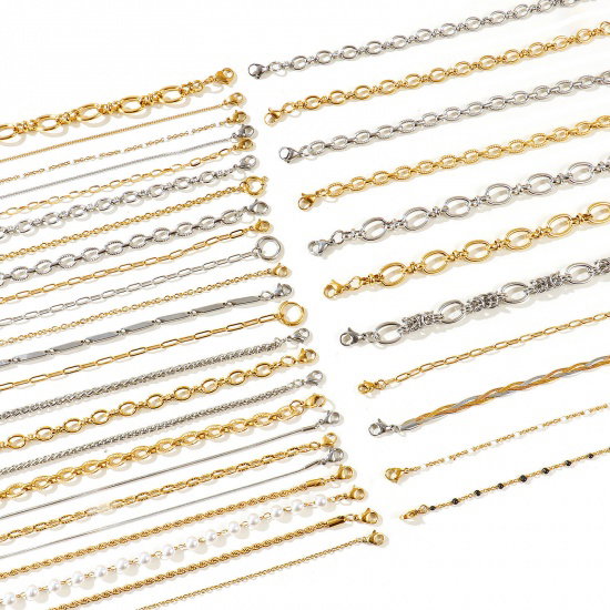 Stainless Steel Basic Chain Necklace