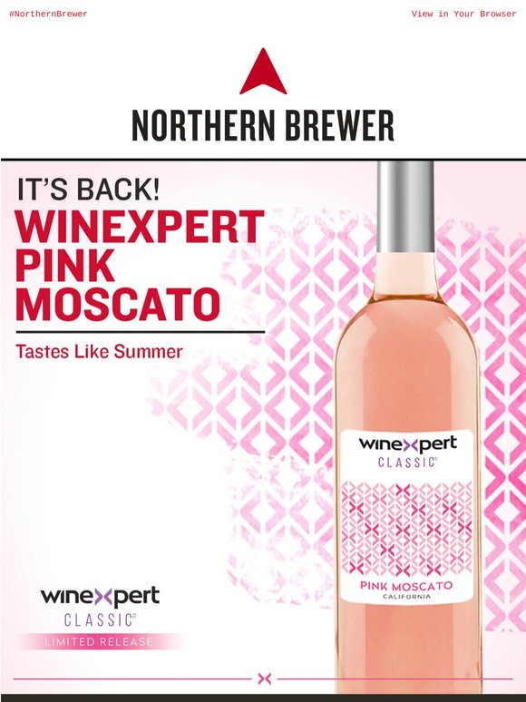 Pink Moscato is Back for Summer 🥂