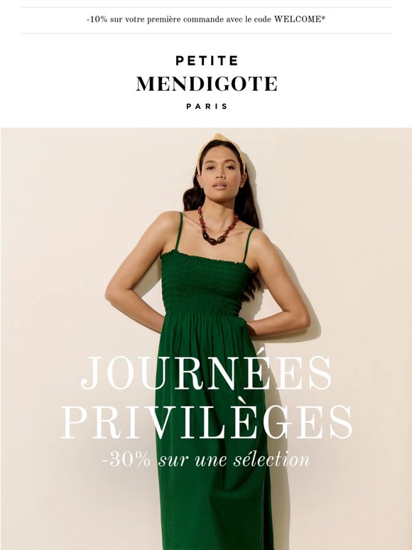 Journées privilèges ☀️ -30% sur une sélection