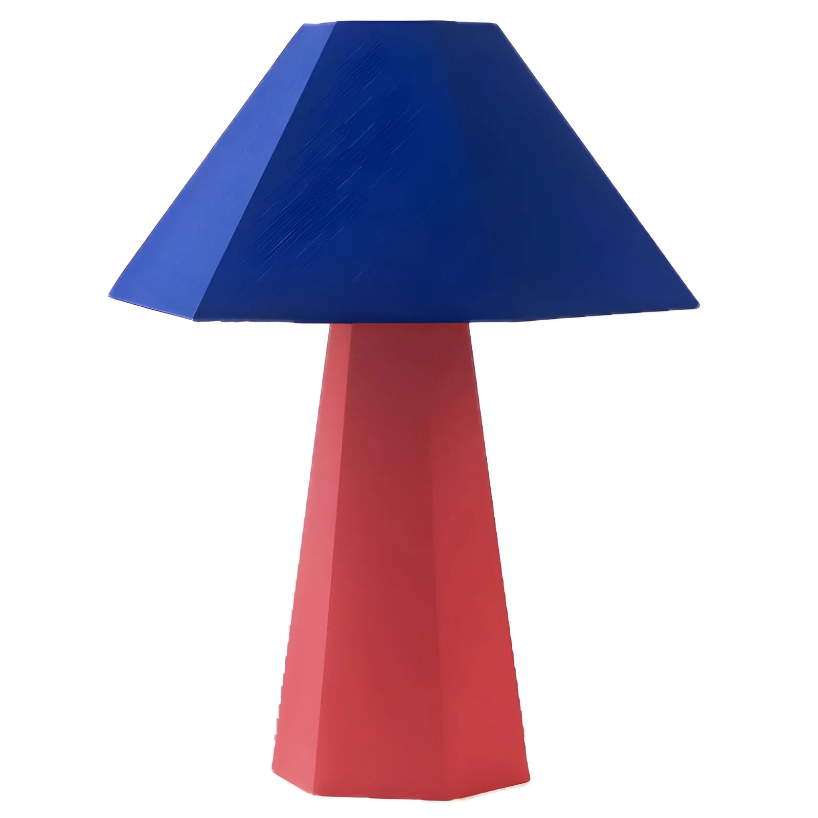 Azure Petal Paola & Joy Blake Linen 2lt Table Lamp