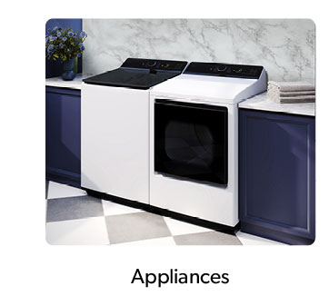 Click to shop Appliances