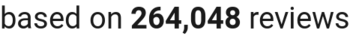 Trustpilot number of reviews