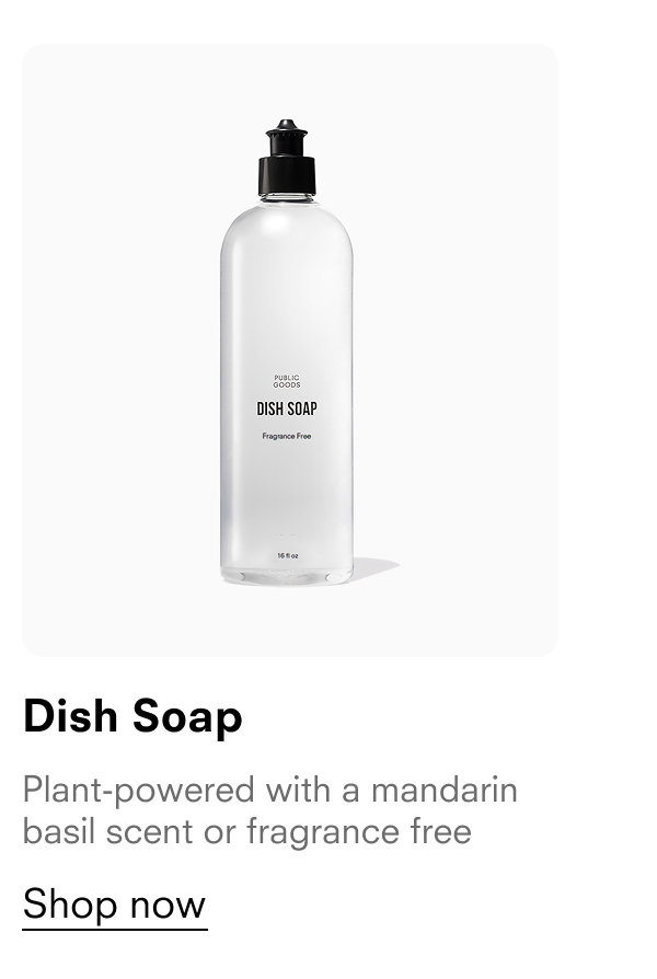 Dish soap
