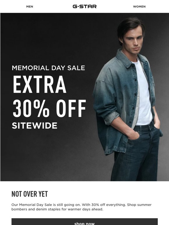 Reminder: 30% Off