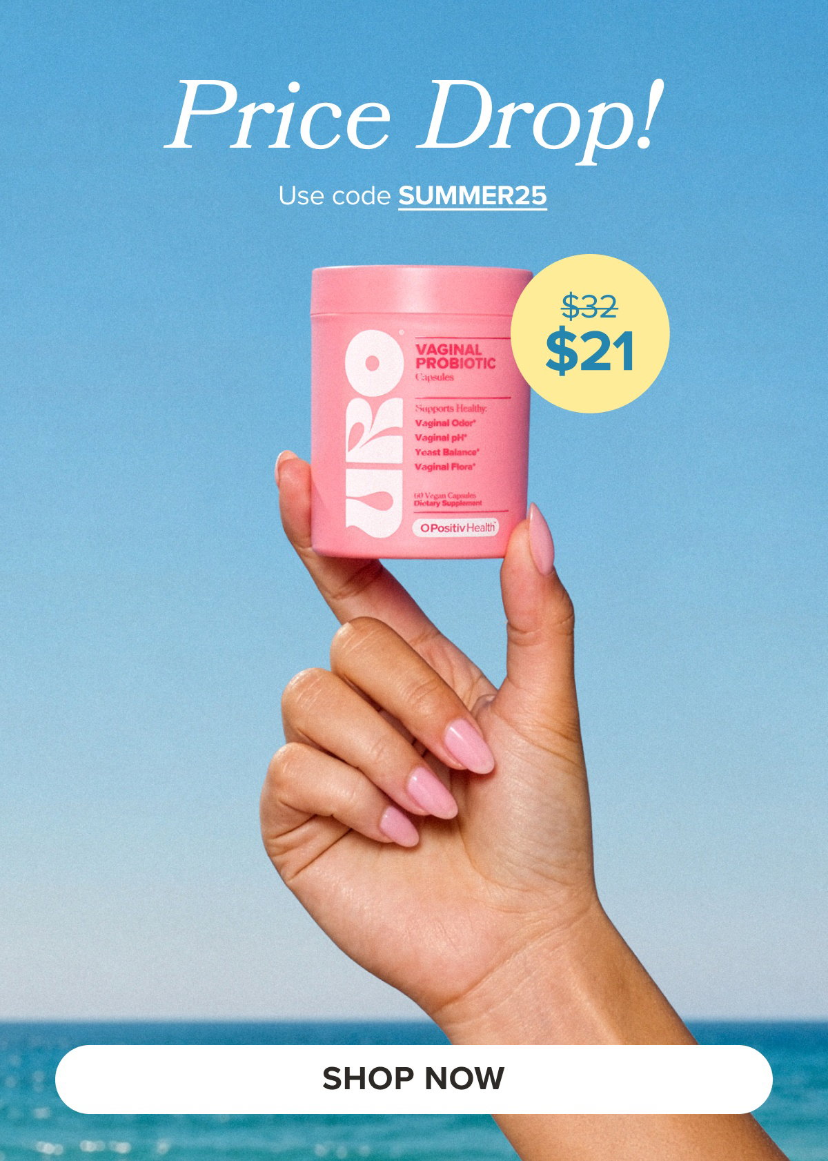 Price Drop! Use code SUMMER25 SHOP NOW