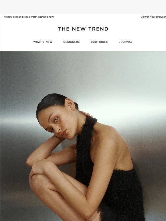 100+ new arrivals from Alexander Wang, Harris Tapper, Nour Hammour + more
