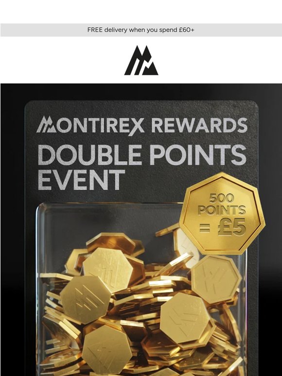 NOW LIVE: Double points