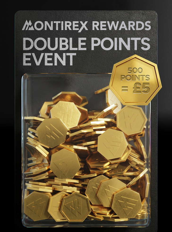 DOUBLE POINTS EVENT NOW LIVE