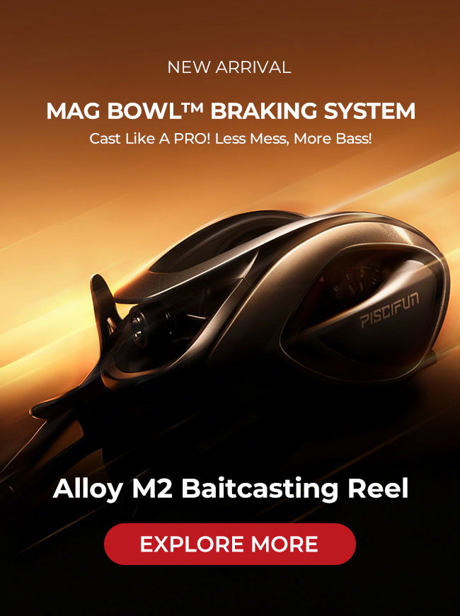 New arrival: Alloy M2 Baitcasting Reel