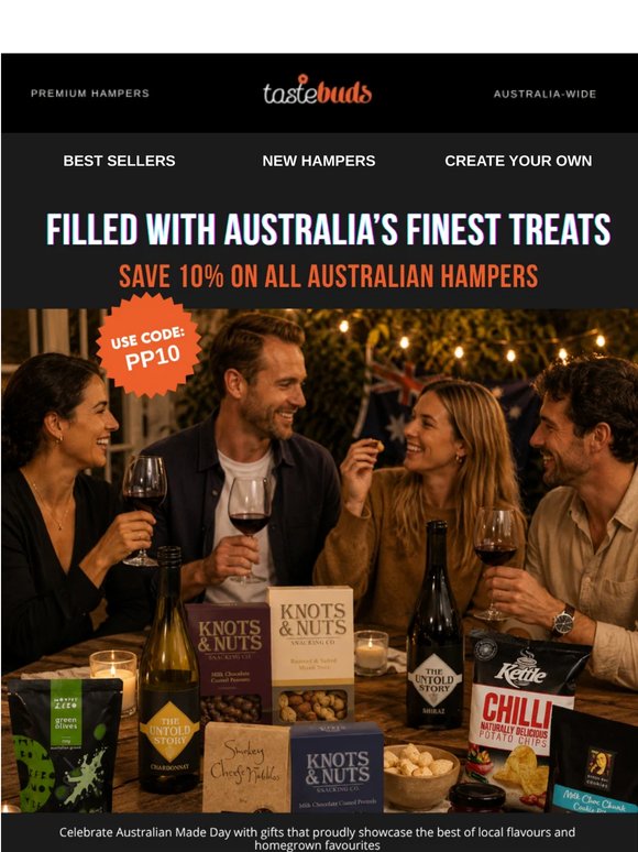 The Ultimate Aussie Weekend Hamper 🍷