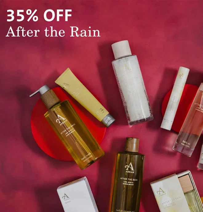 35% off after the rain