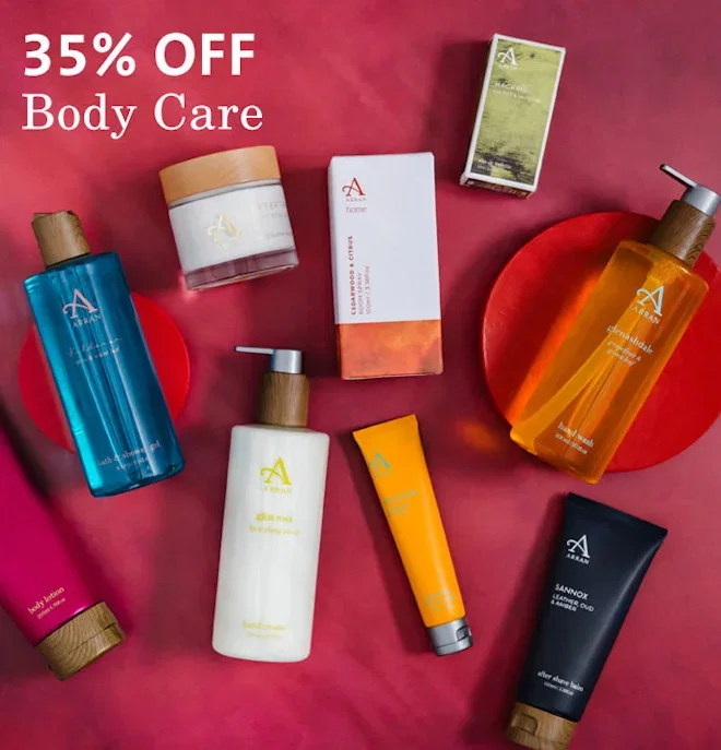 35% off body care