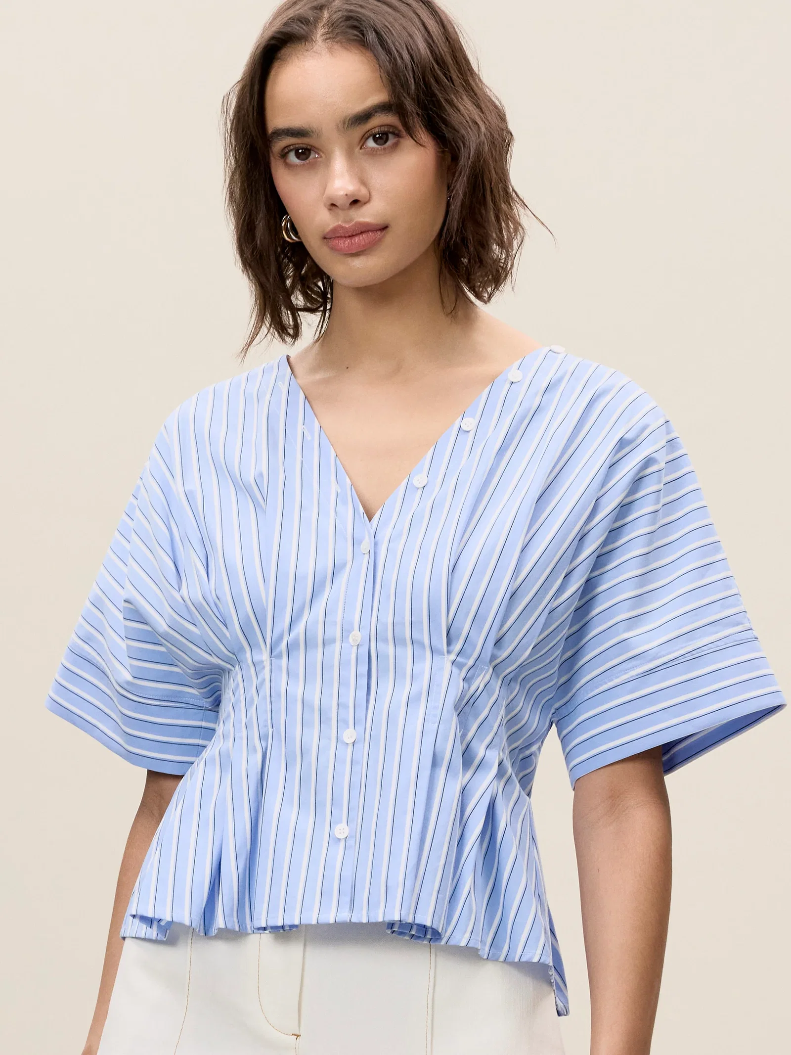Image of Priya Poplin Top