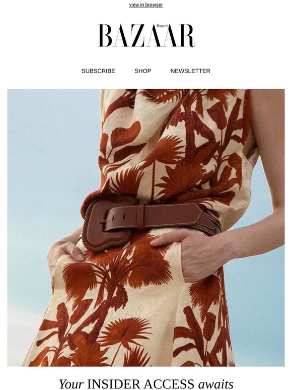 Now 40% Off: Join Harper's Bazaar Today