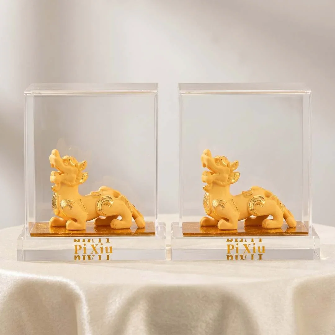 Image of Collection of 24K Yellow Gold Essential Pixiu (99.99% Gold Purity)