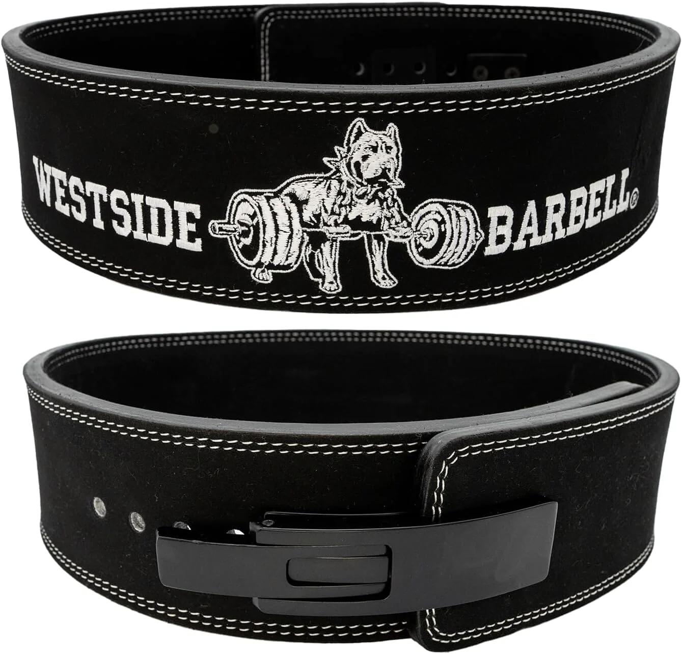 Westside Barbell 10mm Lever Suede Weightlifting Belt