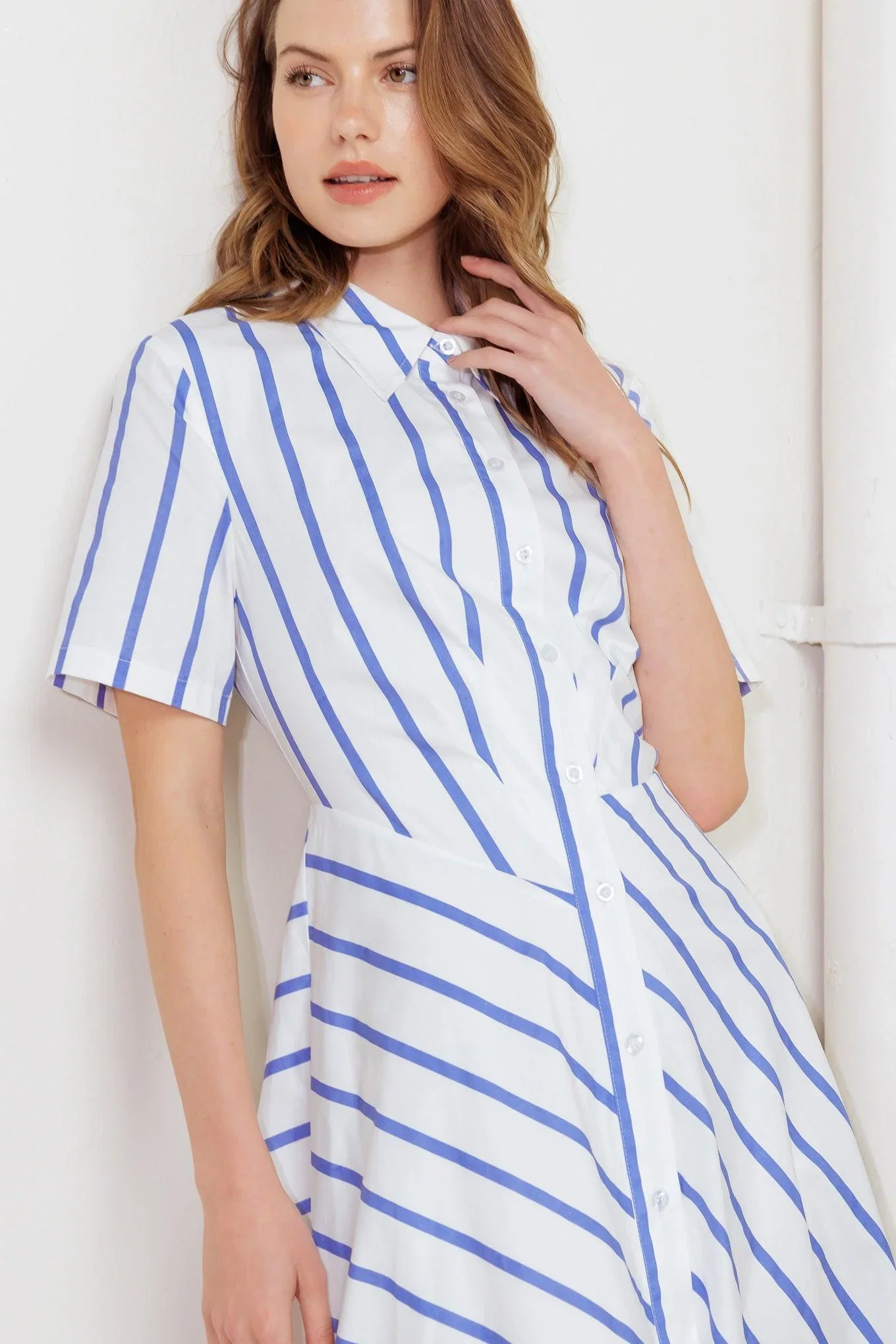 Image of You Had Me At Woven Midi Dress