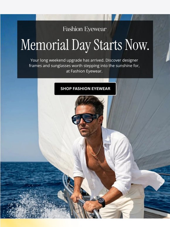 Your Memorial Day Look Starts Here