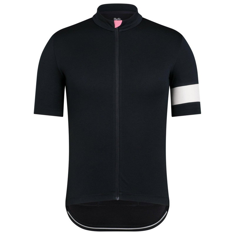 Mens Classic Cycling Jersey (Black)