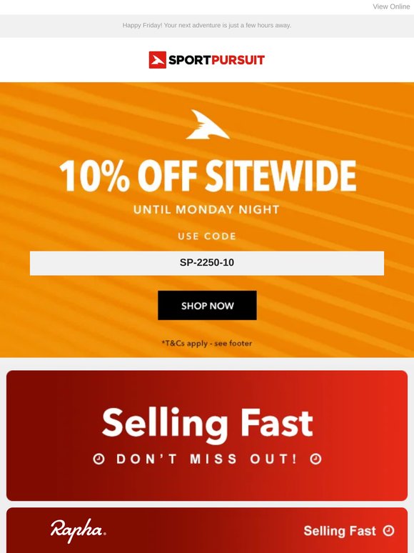 Rapha - Sale of the week
