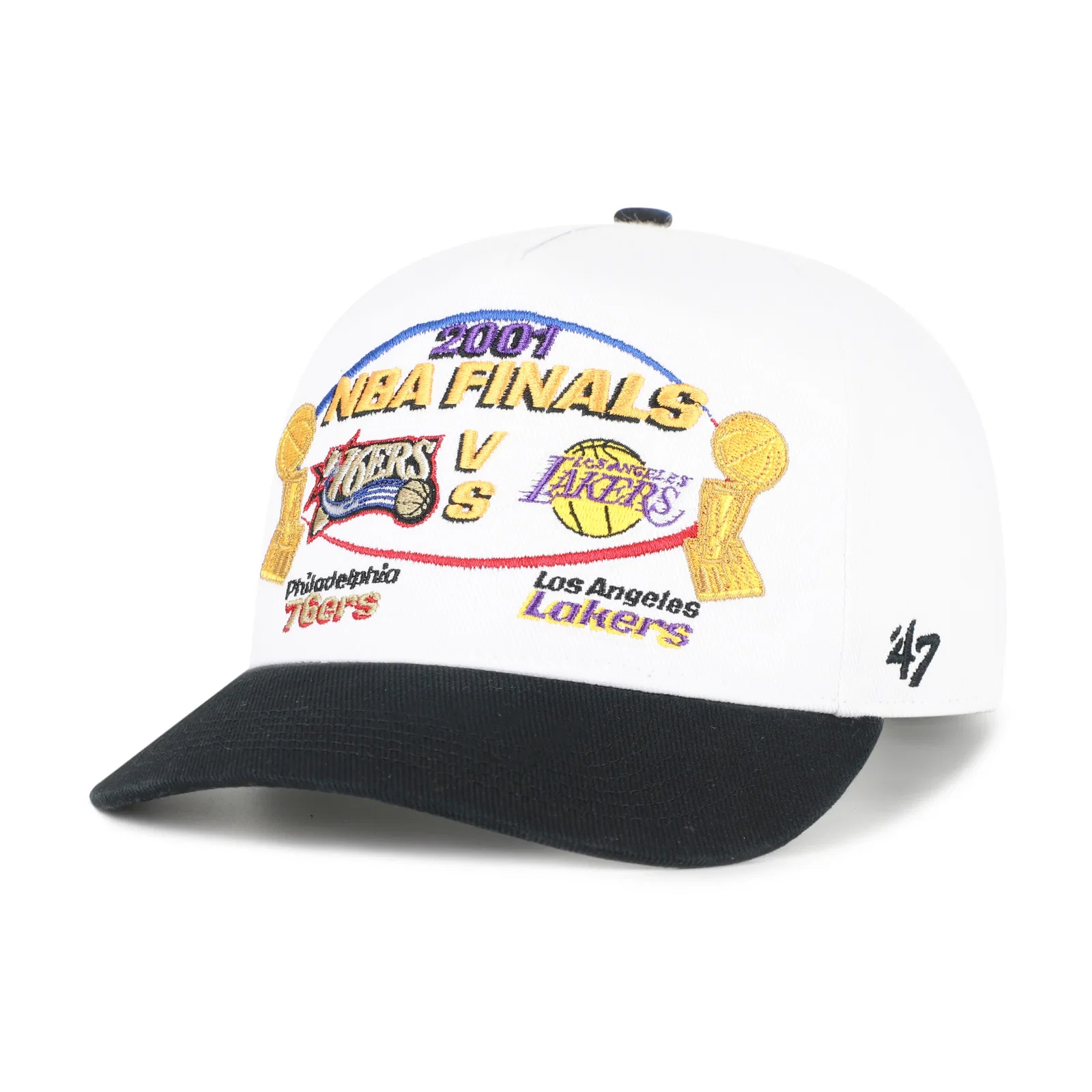 Image of PHILADELPHIA 76ERS VS. LOS ANGELES LAKERS NBA FINALS DUELING '47 HITCH