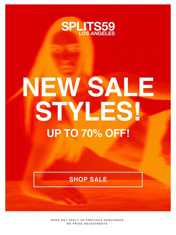 SHOP NEW SALE STYLES! UP TO 70% OFF!