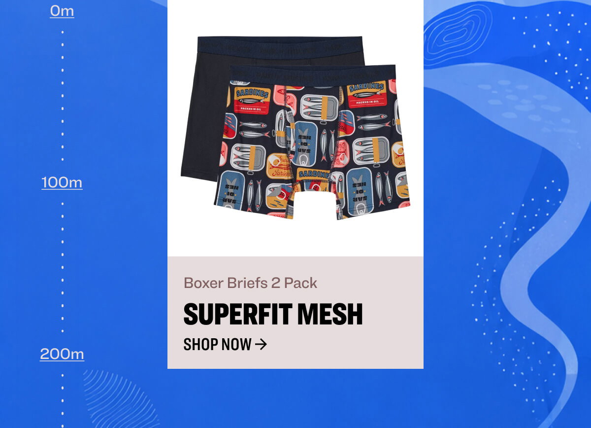 Boxer Briefs 2 Pack superfit mesh shop now