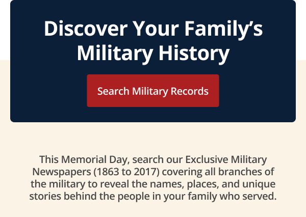 Discover Your Family’s Military History Search Military Records