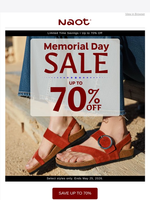 New Markdowns on Comfort Styles