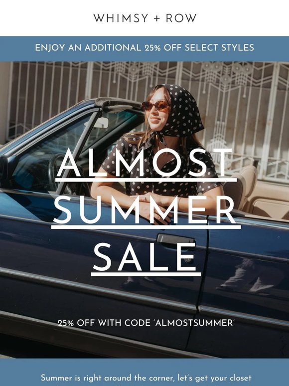 OPEN ME FOR → 25% OFF