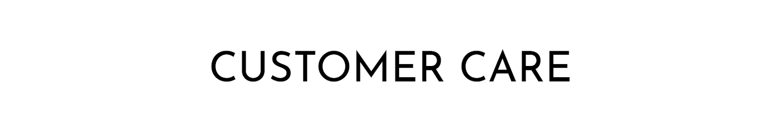 Customer Care