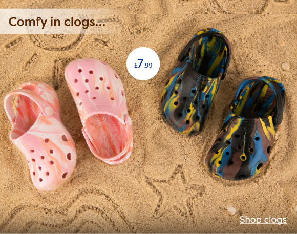 Comfy in clogs