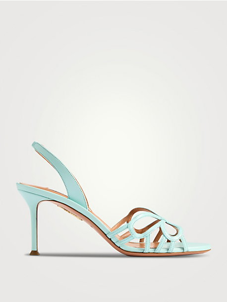 Hula Leather Slingback Sandals
