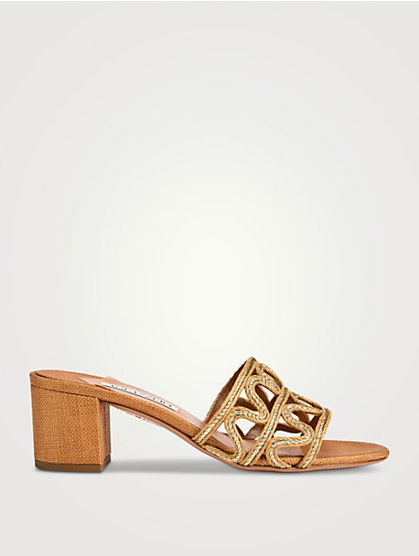Manaus Raffia Mules