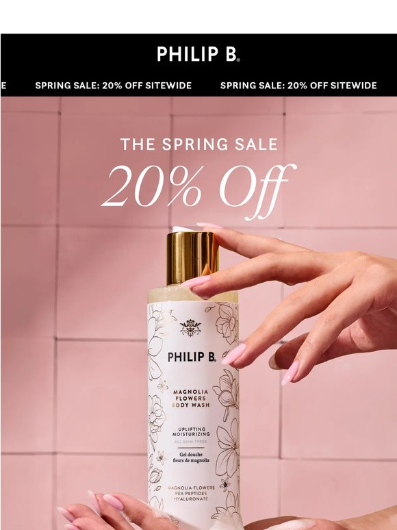Your Spring Reset 20% Off Now