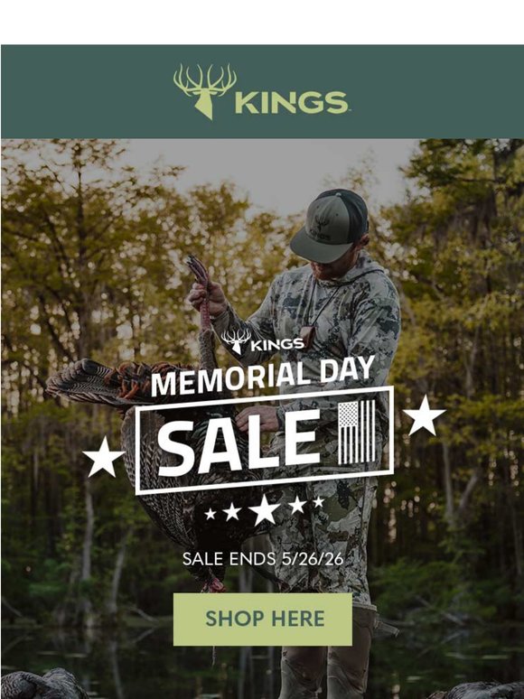 Last Weekend for Memorial Day Savings