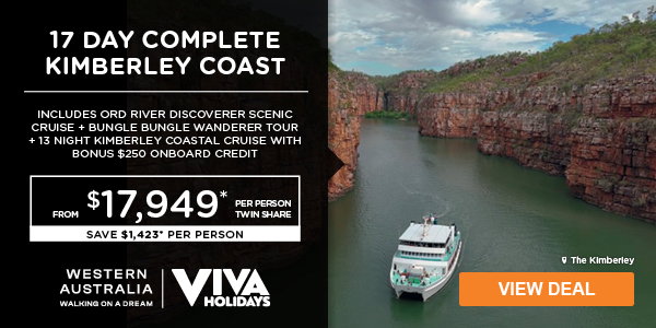 Kununurra & Kimberley Coast Cruise