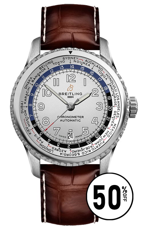 Navitimer Aviator 8 B35 Automatic Unitime 43 Men's Watch AB3521U01G1P1