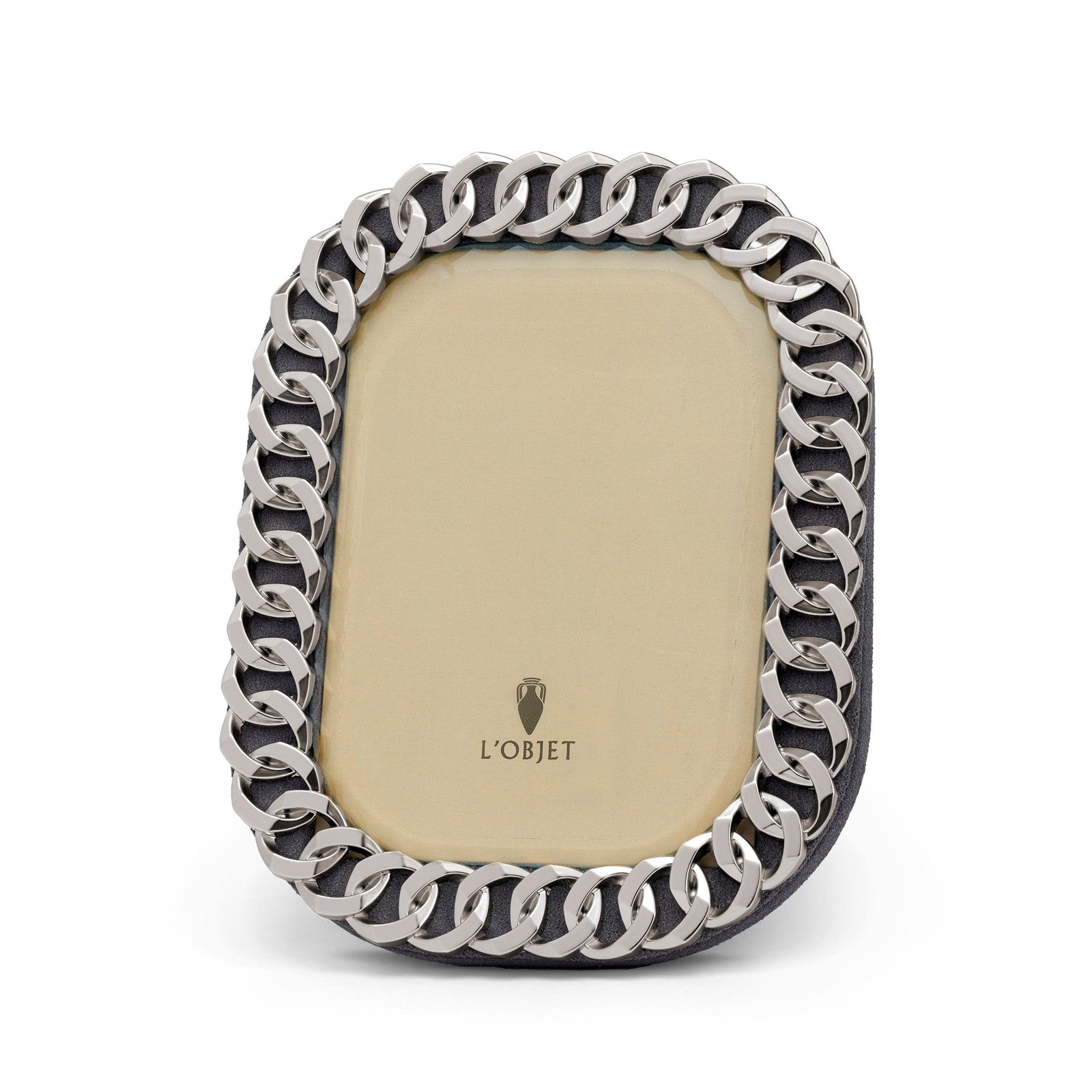 Image of Cuban Link Frame - Platinum - 5 x 7