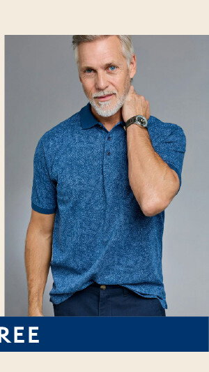 Cotton Printed Polo