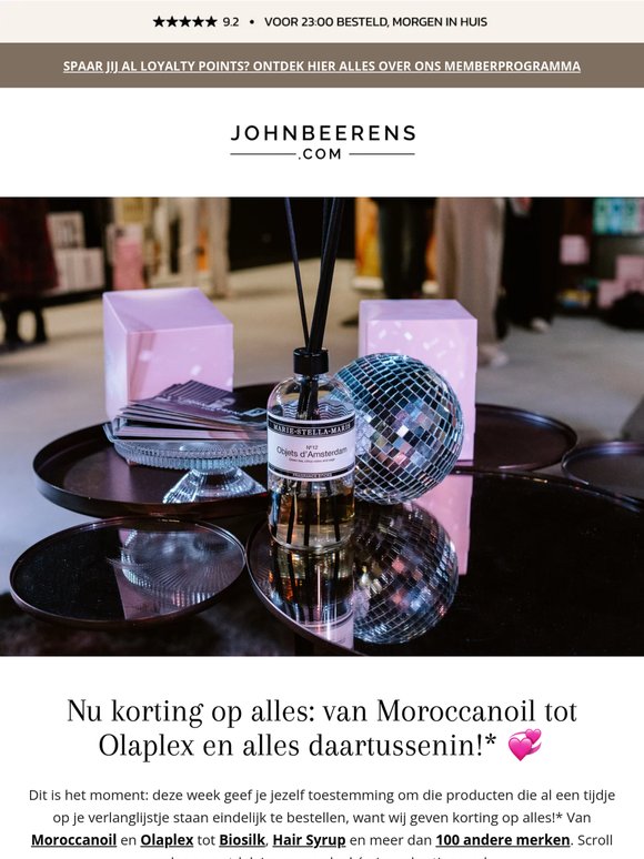 KORTING op ALLES* — ja, ook op jouw favorieten! 💞