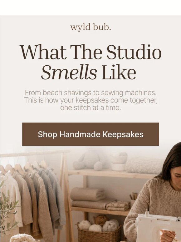 What our studio smells like