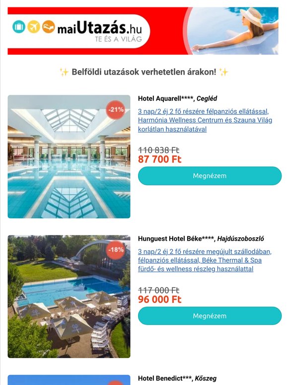 Mikor pihentél utoljára egy jót? Mutatjuk, hol érdemes bepótolnod! ☀️🍹