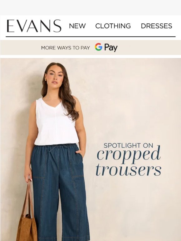 Cotton Crop Trousers