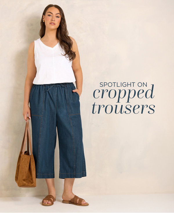 cropped trousers