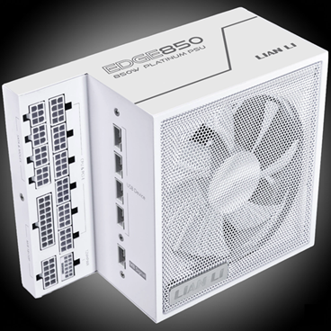Lian Li EDGE EG0850 80 PLUS Platinum Netzteil, PCIe 5.1, ATX 3.1 - 850 Watt, weiß