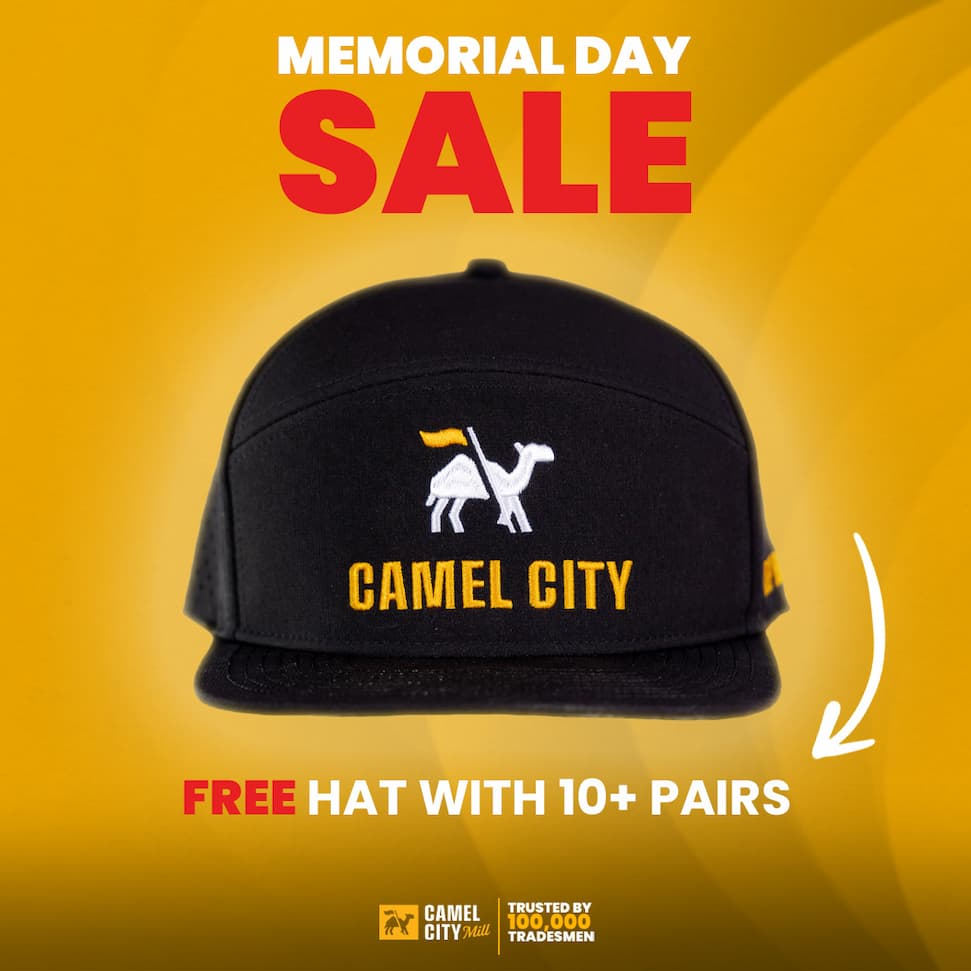 memorial day offer hat and 10 pairs
