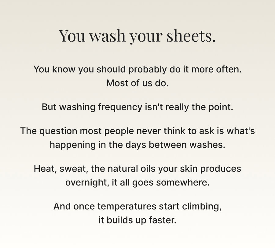 The question most people never think to ask is what's happening in the days between washes.