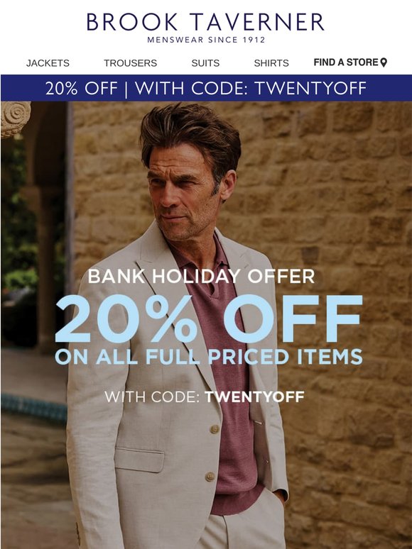 20% Off Sitewide: Use Code TWENTYOFF